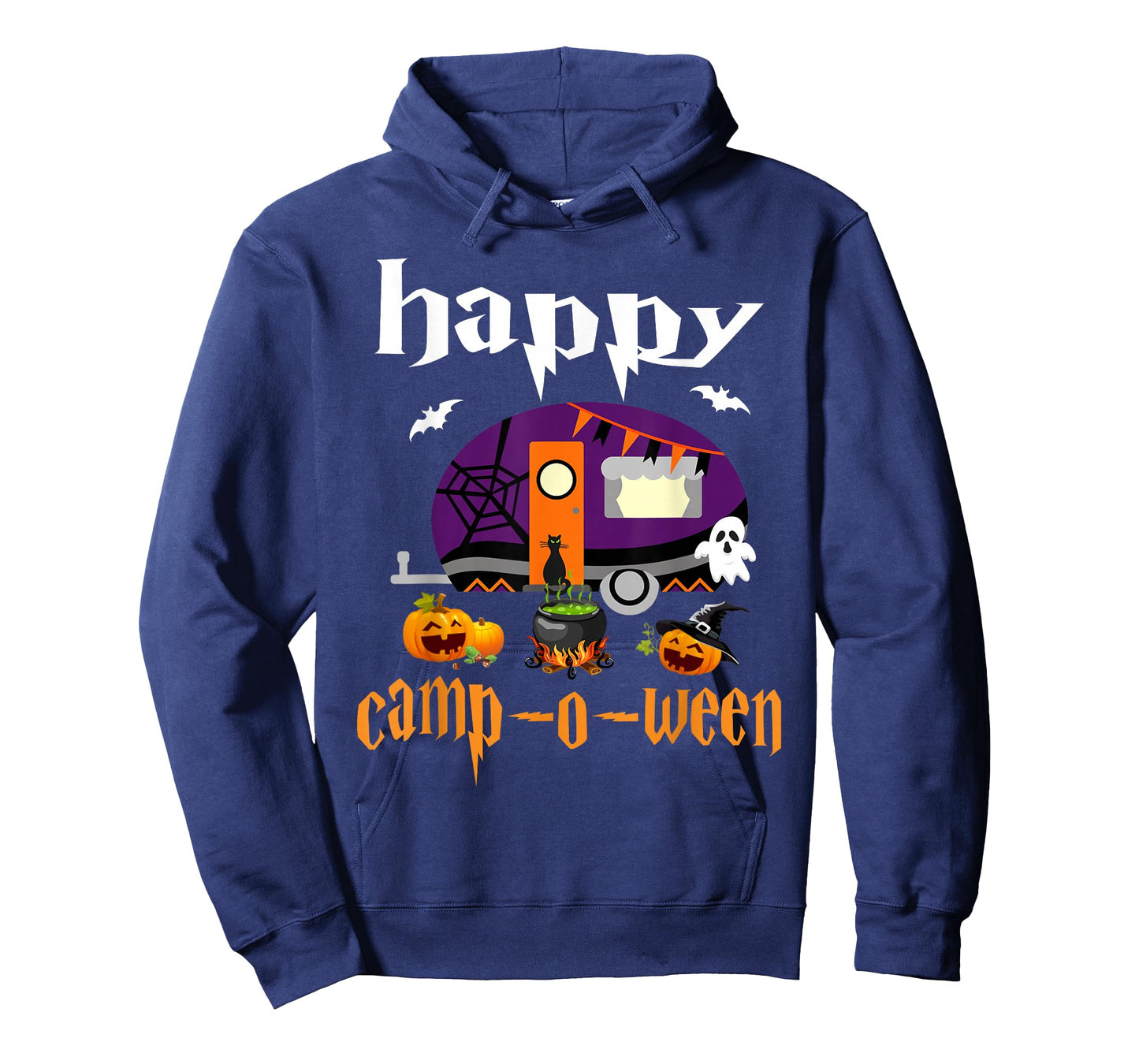 Happy Camp-O-Ween Halloween Camping Camper T-Shirt