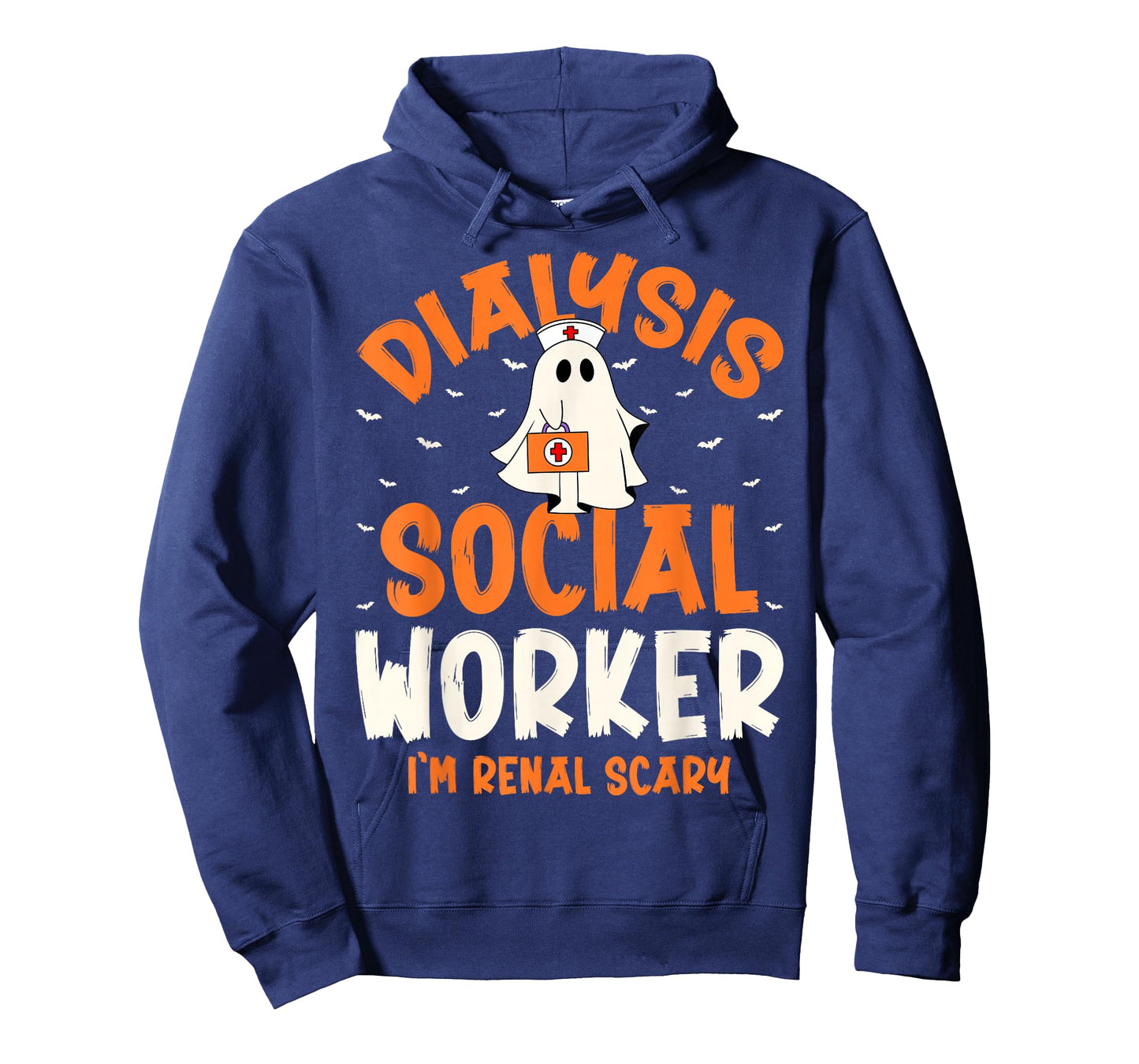 Dialysis Social Worker Renal Scary Ghost Spooky Halloween T-Shirt