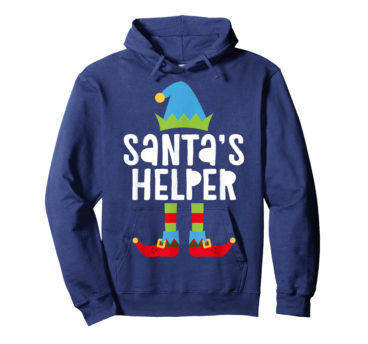 Santa's Helper Shirt Men Boy Matching Christmas Elf T-Shirt