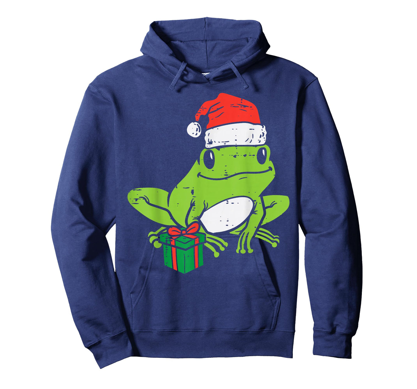 Frog Santa Funny Animal Christmas Xmas Kids Men Women Kids T-Shirt