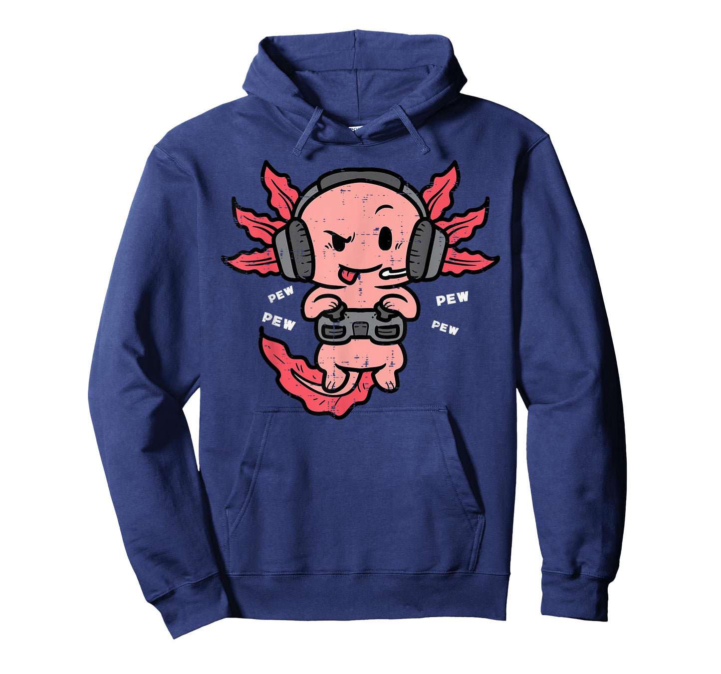 Gamer Axolotl Funny Video Gaming Men Boys Kids Youth Teens T-Shirt