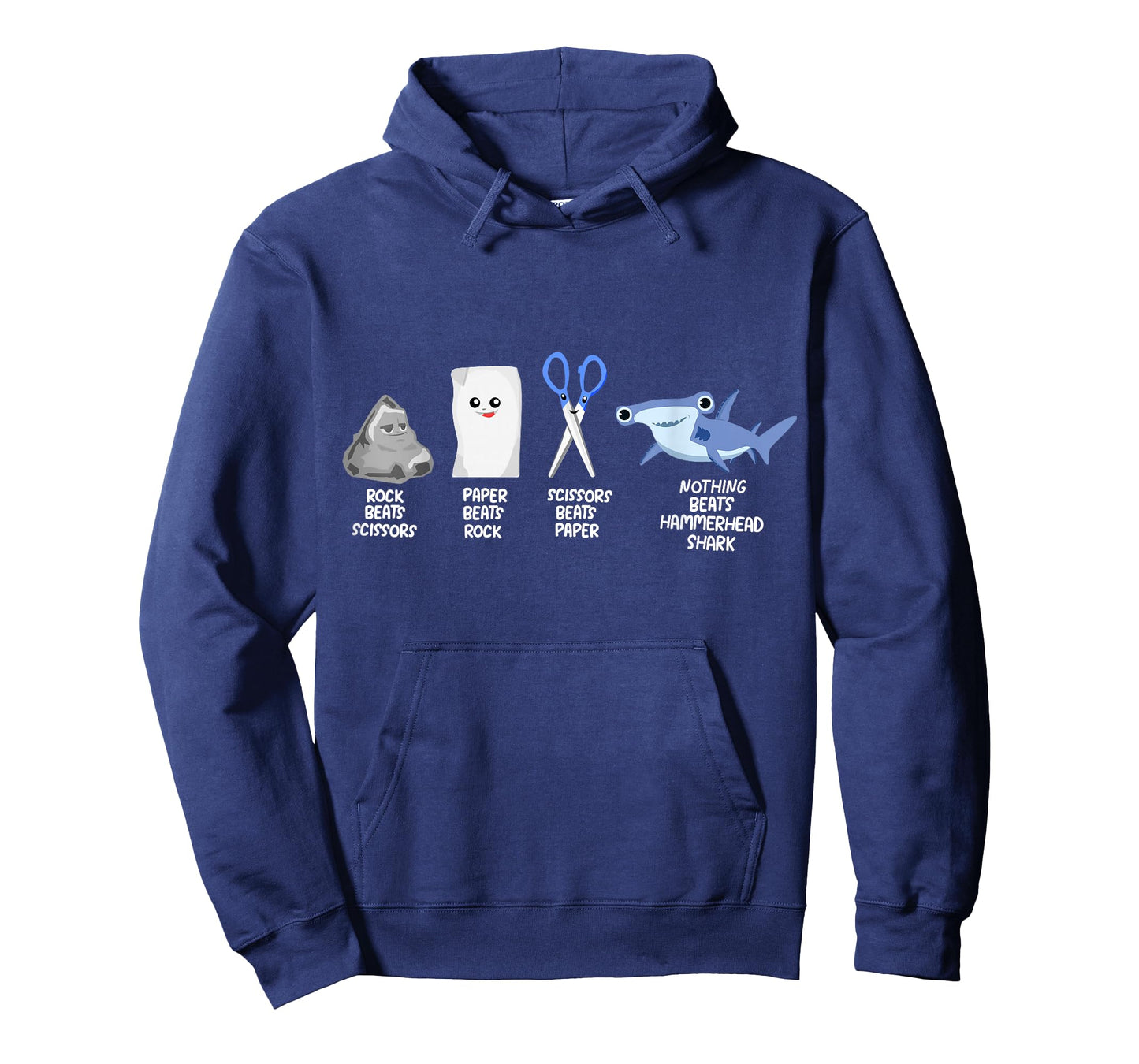 Rock Paper Scissors Hammerhead Shark Clothes Gift Shark T-Shirt