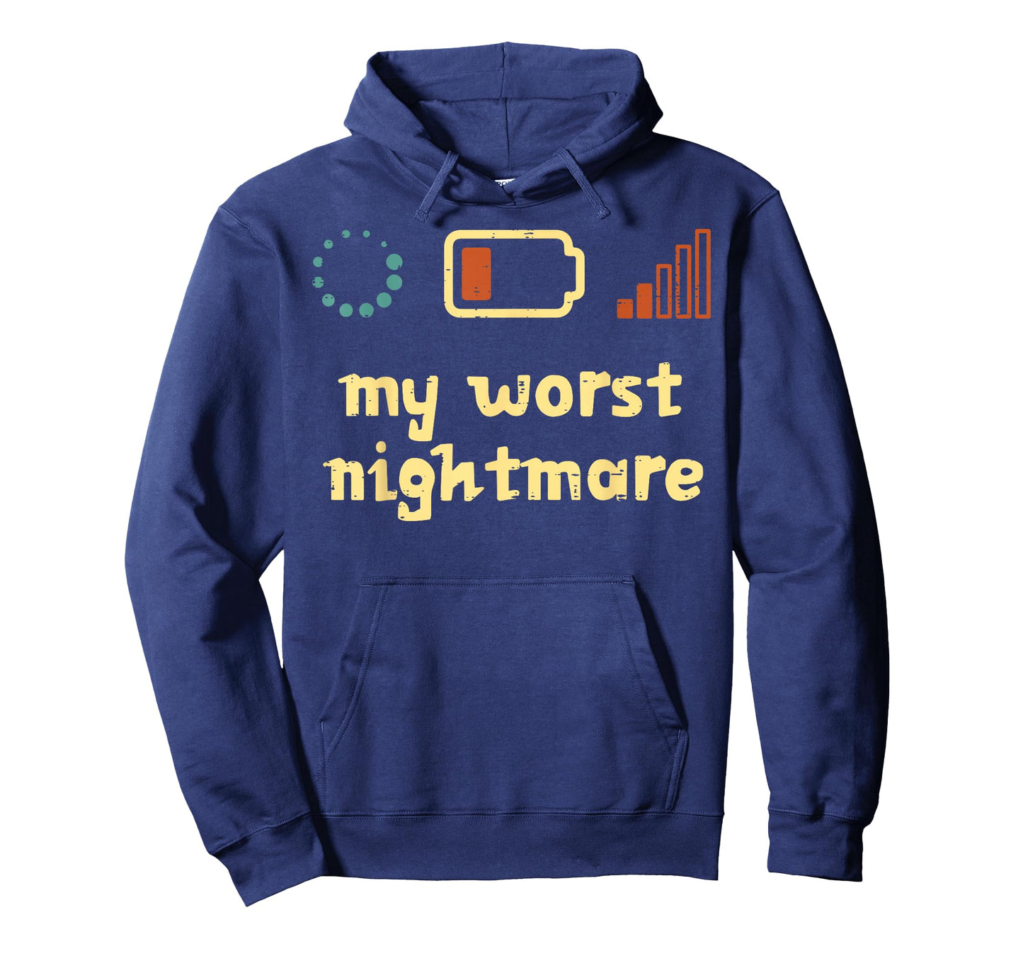 My Worst Nightmare Low Wifi Signal Funny Gamer Men Boys Kids T-Shirt