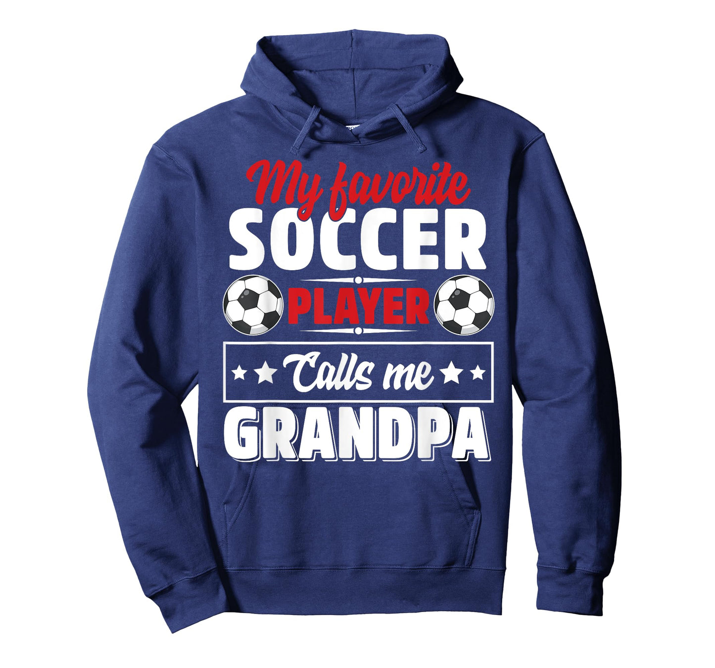 My Favorite Soccer Player Calls Me Grandpa Father's Day Cute T-Shirt