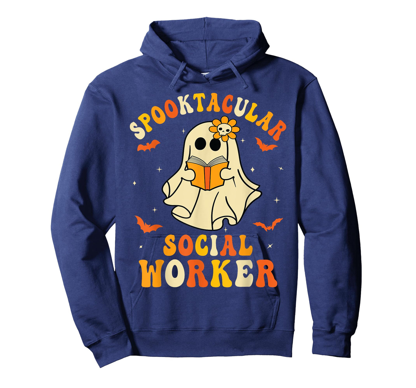 Spooktacular School Social Worker Halloween Ghost Spooky T-Shirt