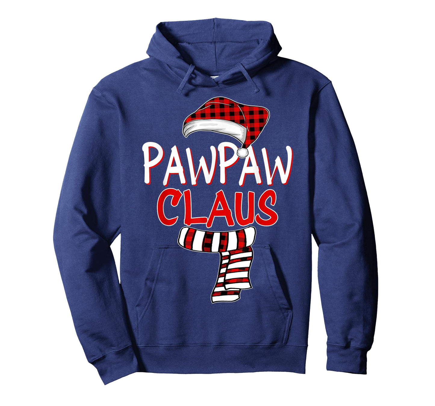 Grandpa Christmas Santa Claus Red plaid Shirt, Pawpaw Claus T-Shirt