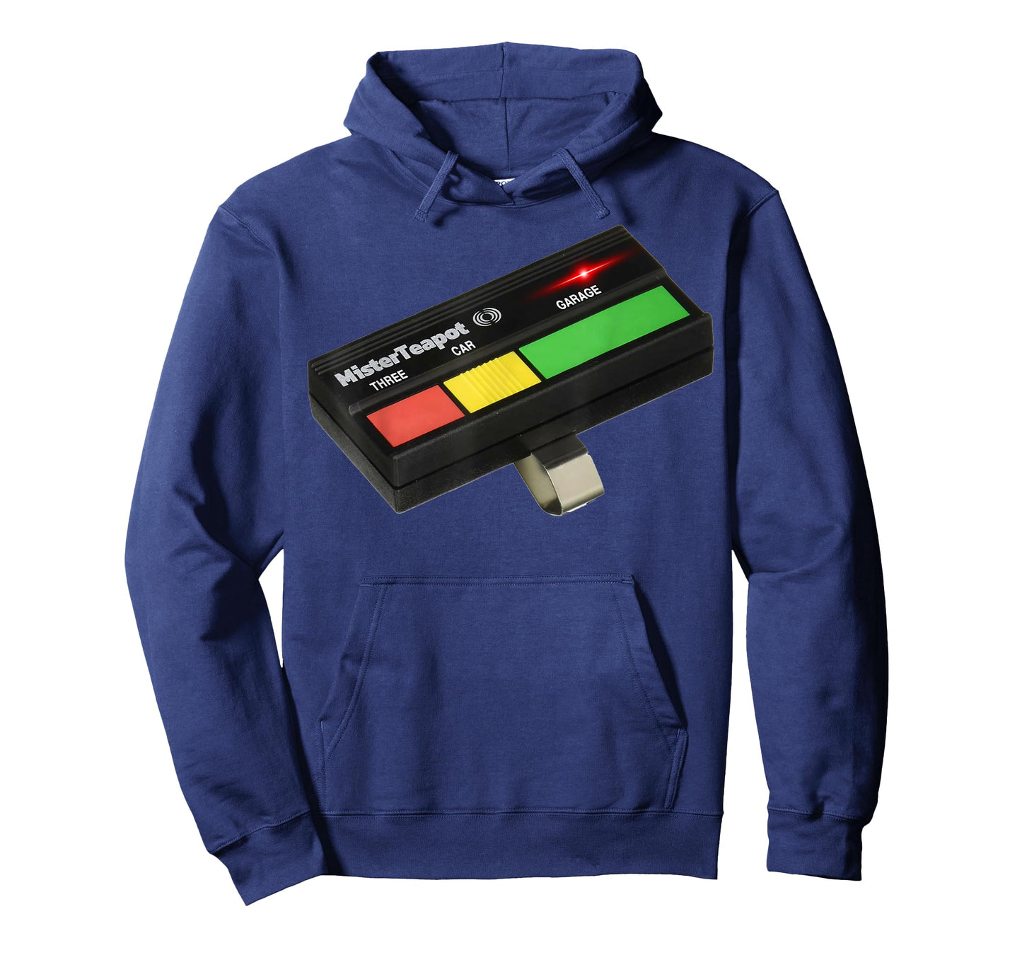 Three Car Garage (3CG Tricolor Remote Control) Mister Teapot T-Shirt