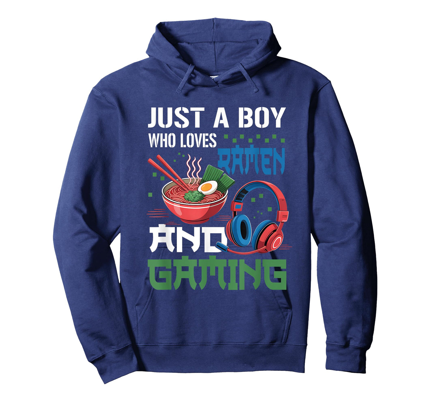 Just A Boy Who Loves Ramen and Gaming Anime Video Game T-Shirt