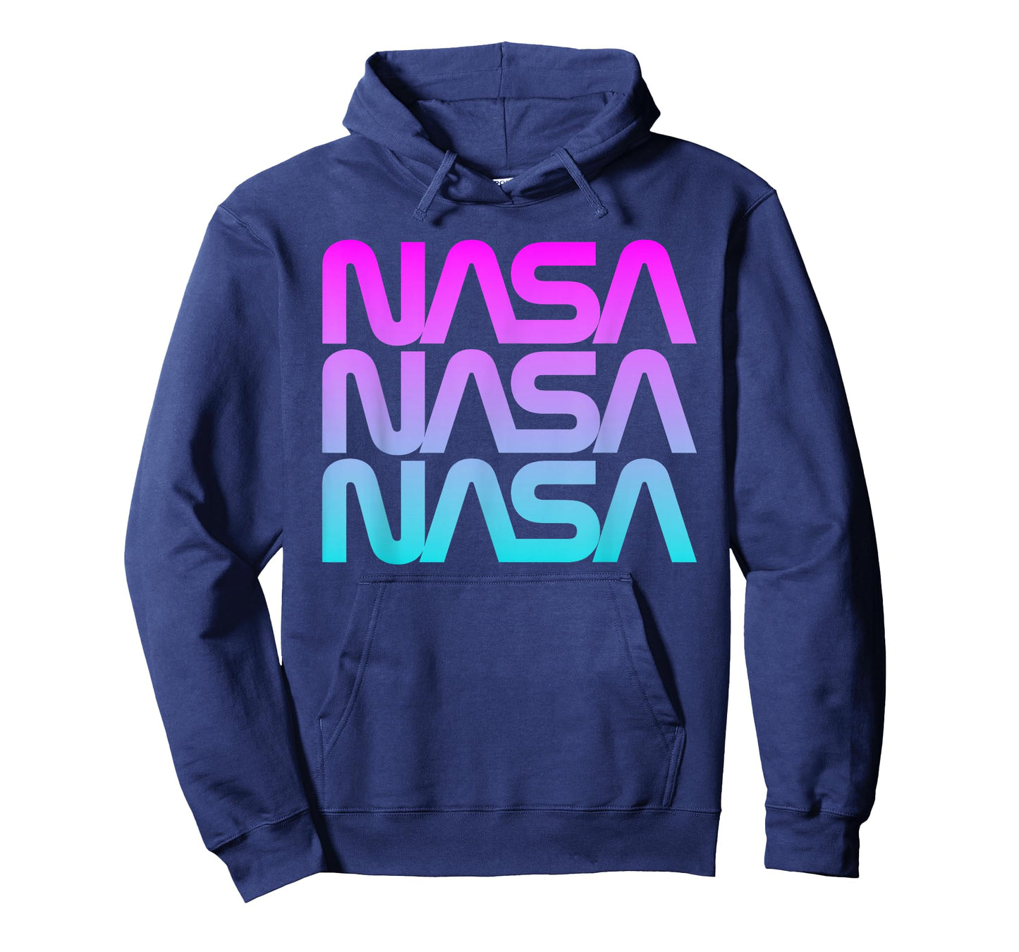 70s 80s Retro Vintage NASA Worm Retro NASA Pastel gradient T-Shirt