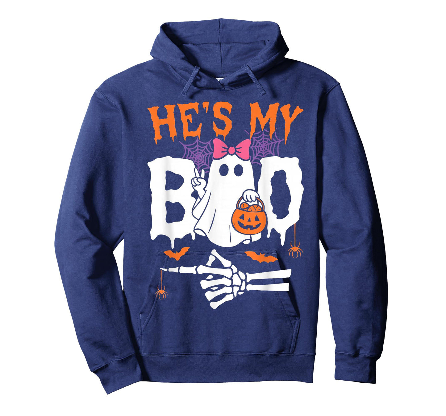 He's My Boo Matching Couple Halloween Funny She's My Boo T-Shirt
