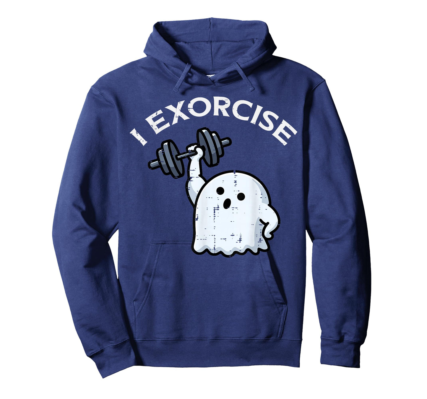 Halloween Workout I Exorcise Ghost Gym Fitness Men Women T-Shirt