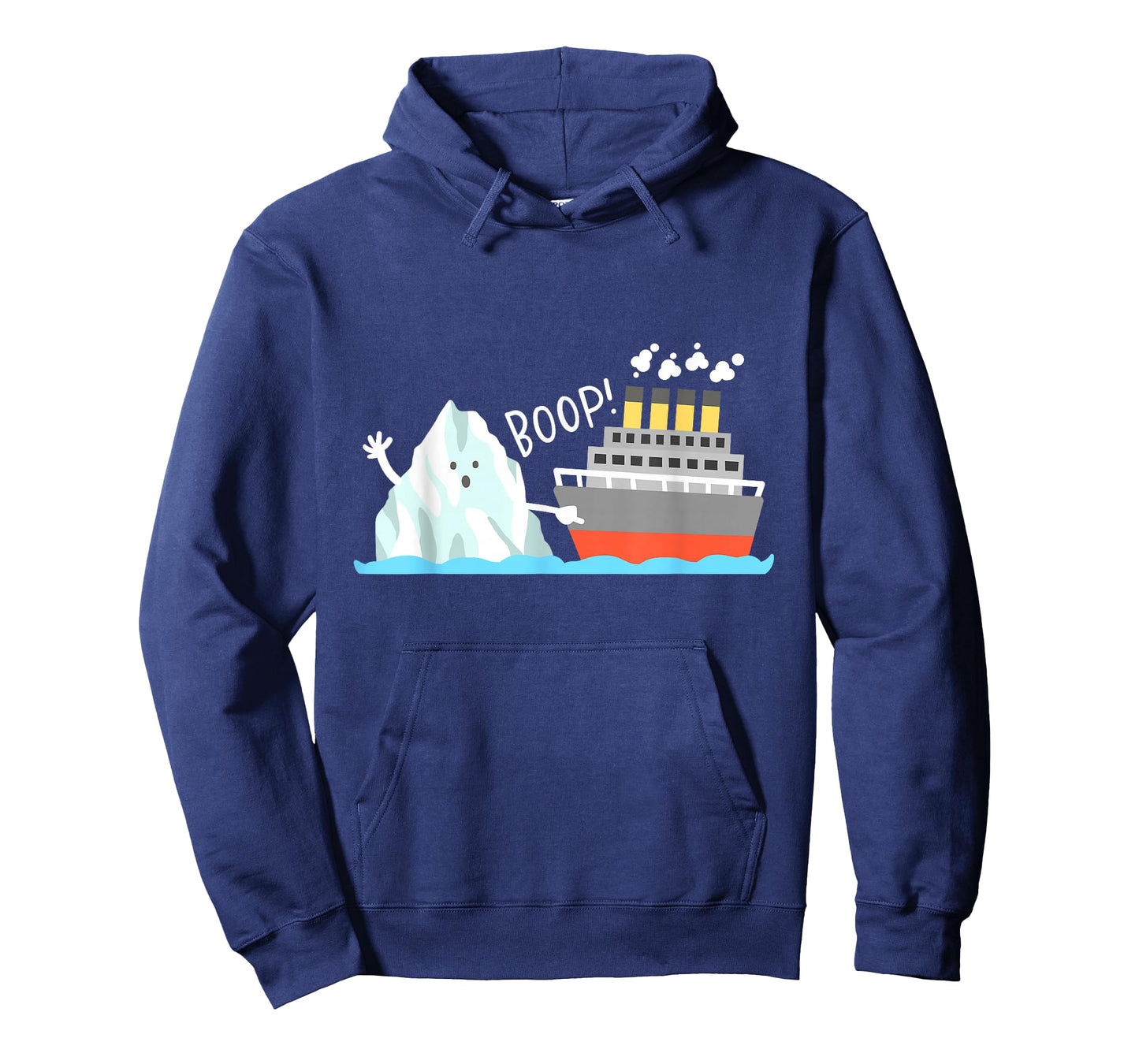 Boop Funny Titanic and Iceberg Pun Joke Meme Boys Girls Kids T-Shirt