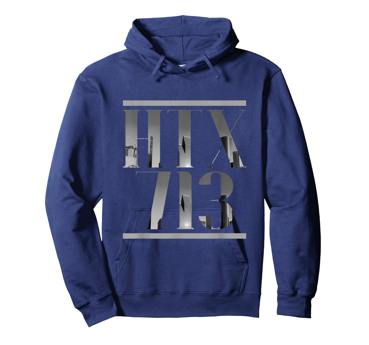 HTX 713 Houston Strong H-Town Vibe Houston skyline Texas T-Shirt