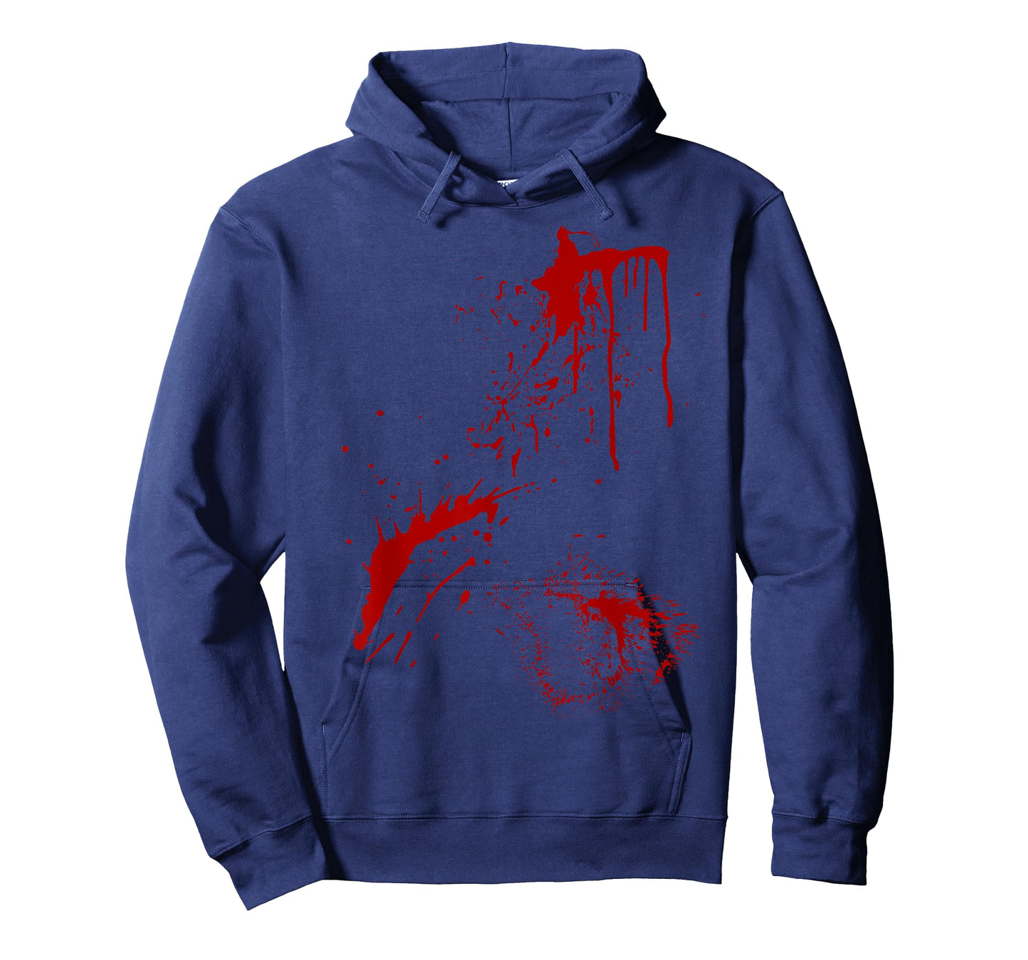 Blood Splatter Spatter Fake Bloody Halloween Zombie Victim T-Shirt