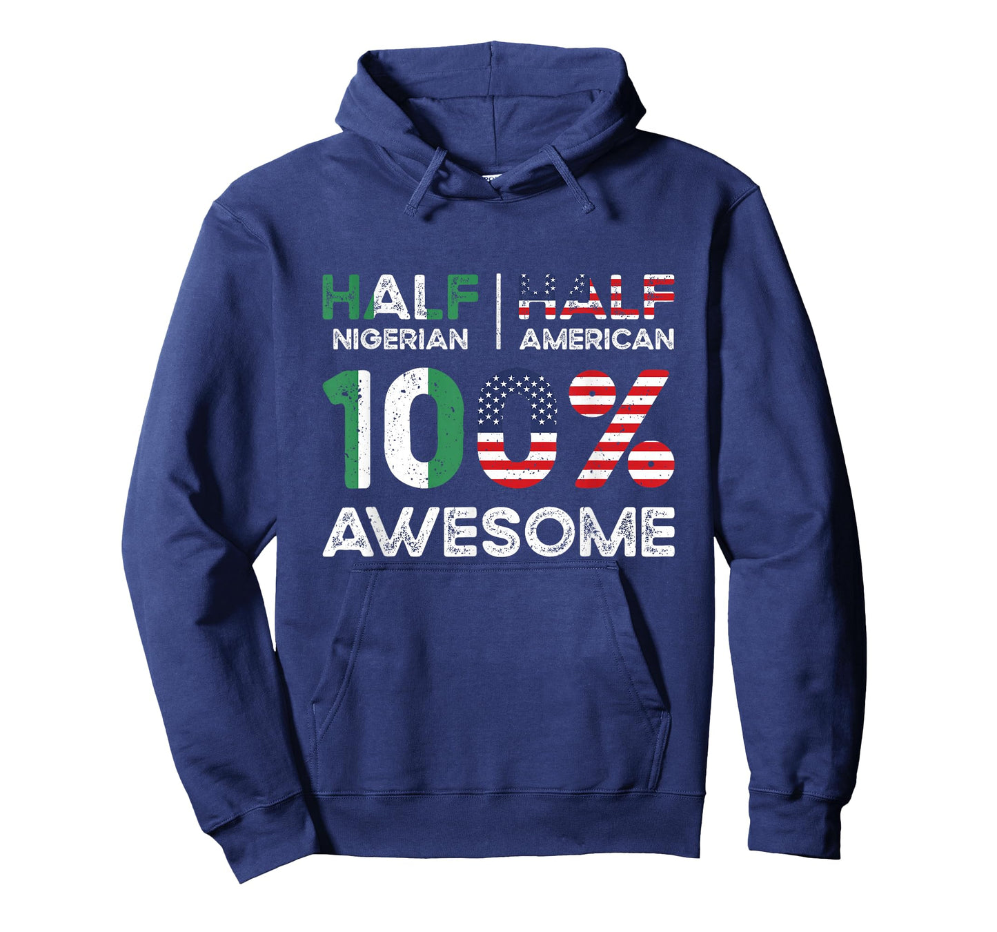 Nigerian American Patriot USA Grown Nigeria US Flag T-Shirt