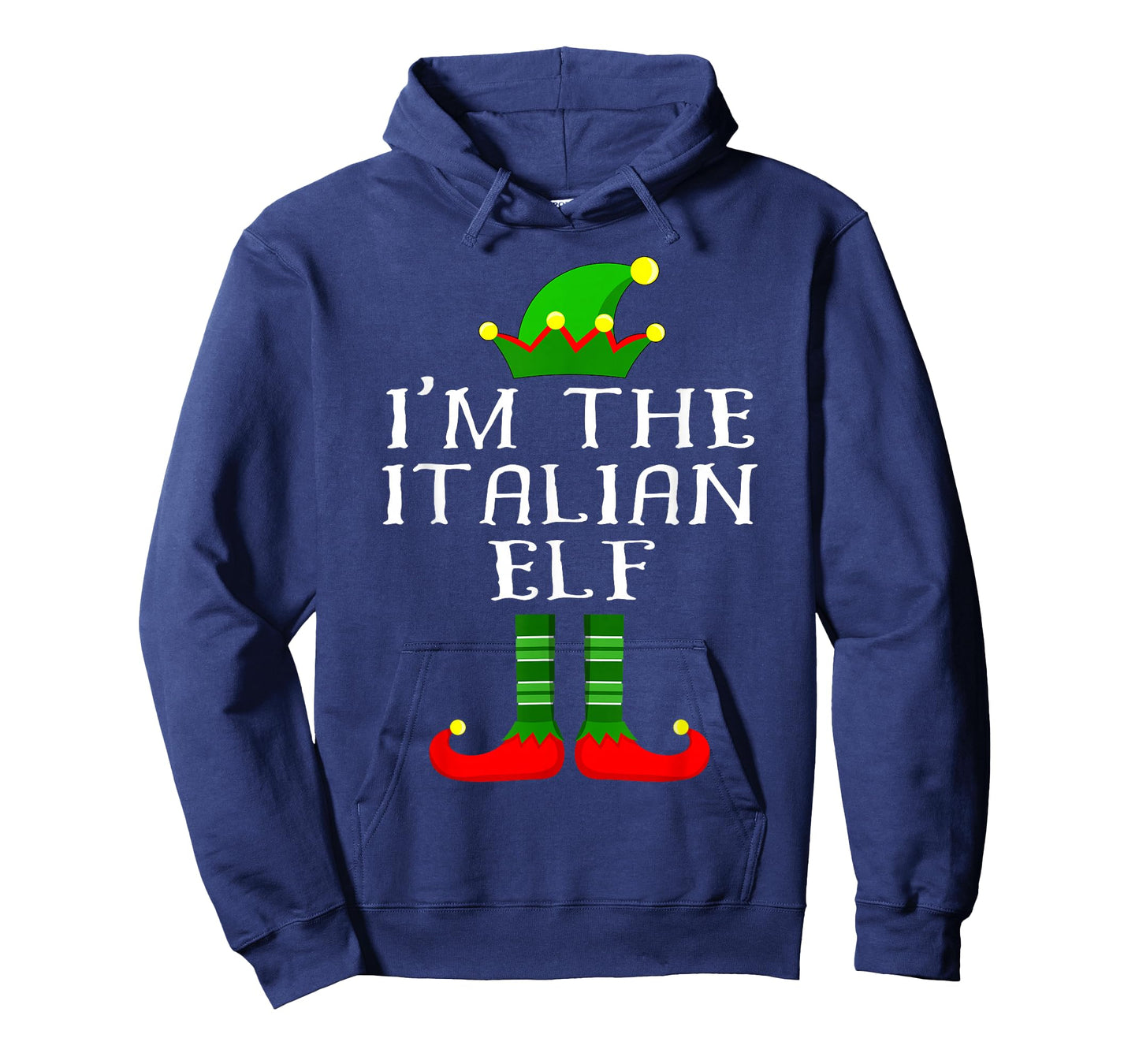 Italian Elf T Shirt Matching Family Christmas Tee Tee T-Shirt