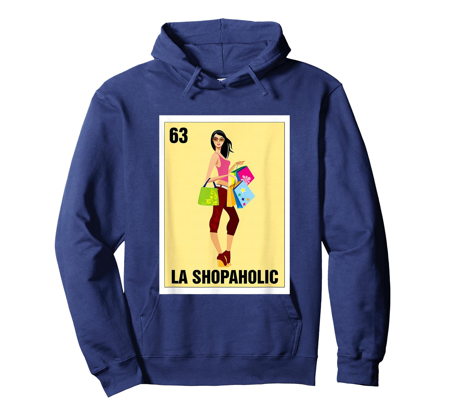 La Shopaholic Mexican Bingo Card Game Shopping Lover Shop T-Shirt