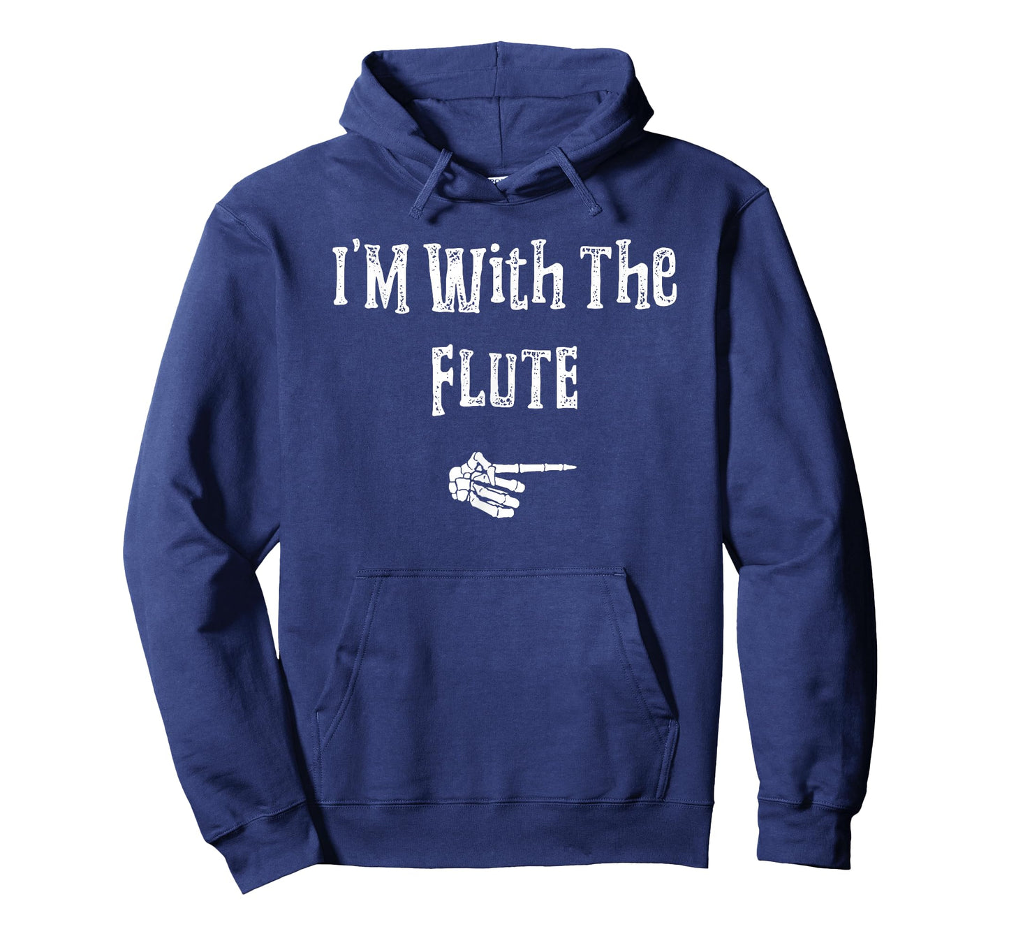 I'm With Flute Halloween Costume Funny Couples Matching T-Shirt