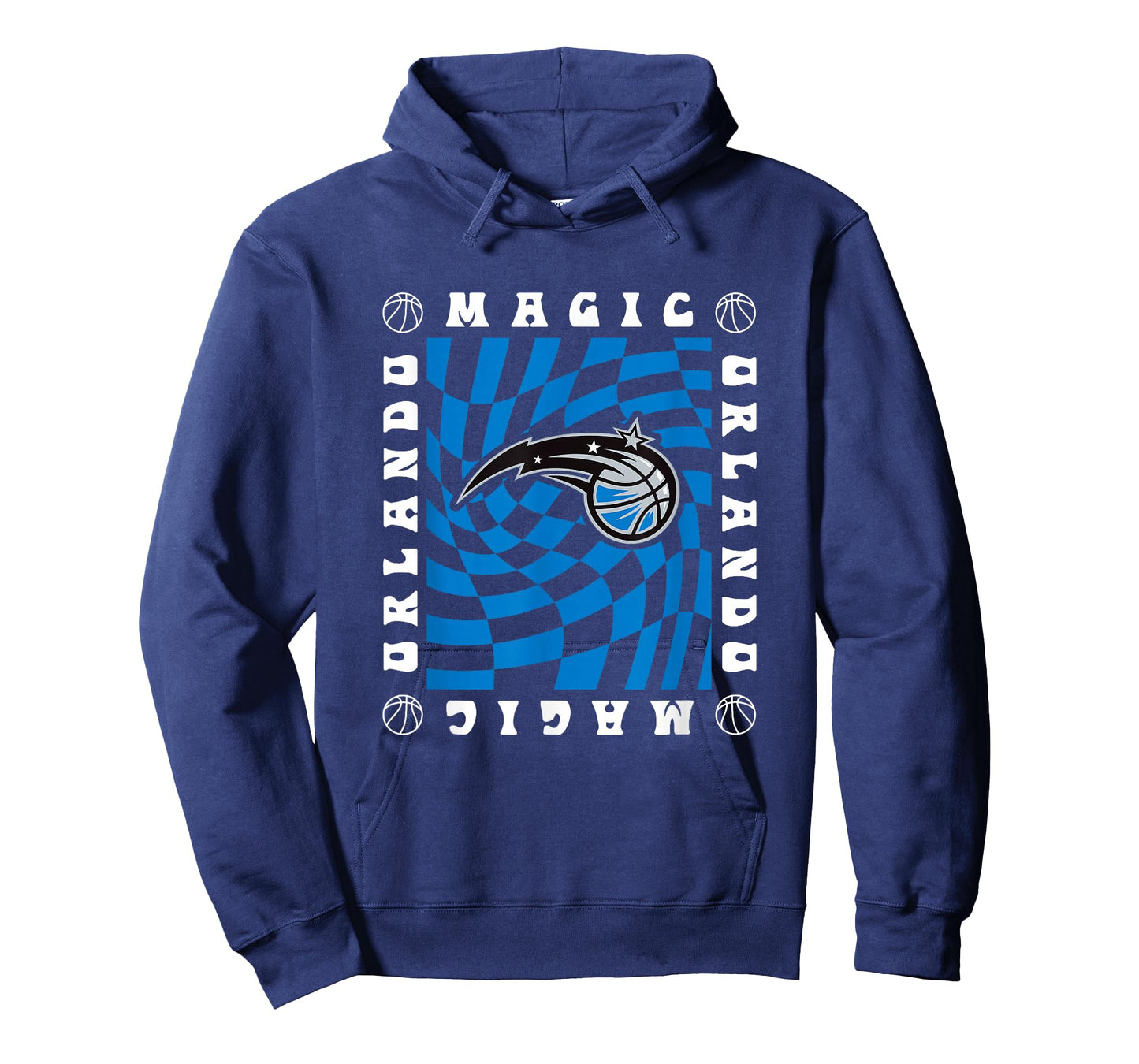 NBA Orlando Magic Retro Checkerboard Wave T-Shirt