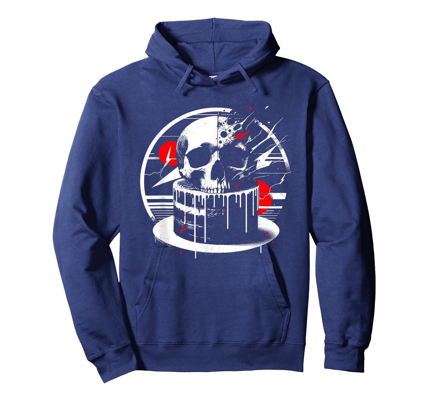 Skull Cake - Creepy Skeleton Monster Halloween Lover T-Shirt