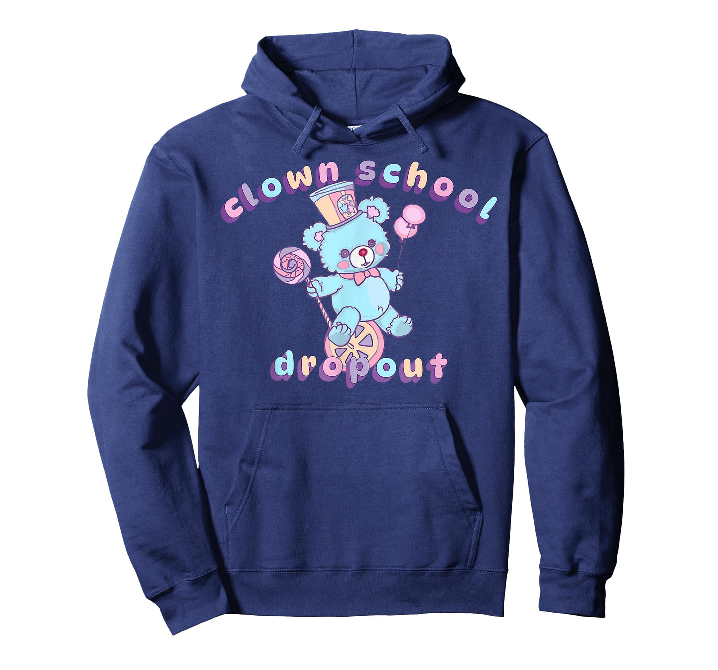 Clown School Dropout Pastel Goth Teddy Bear Clowncore Circus T-Shirt