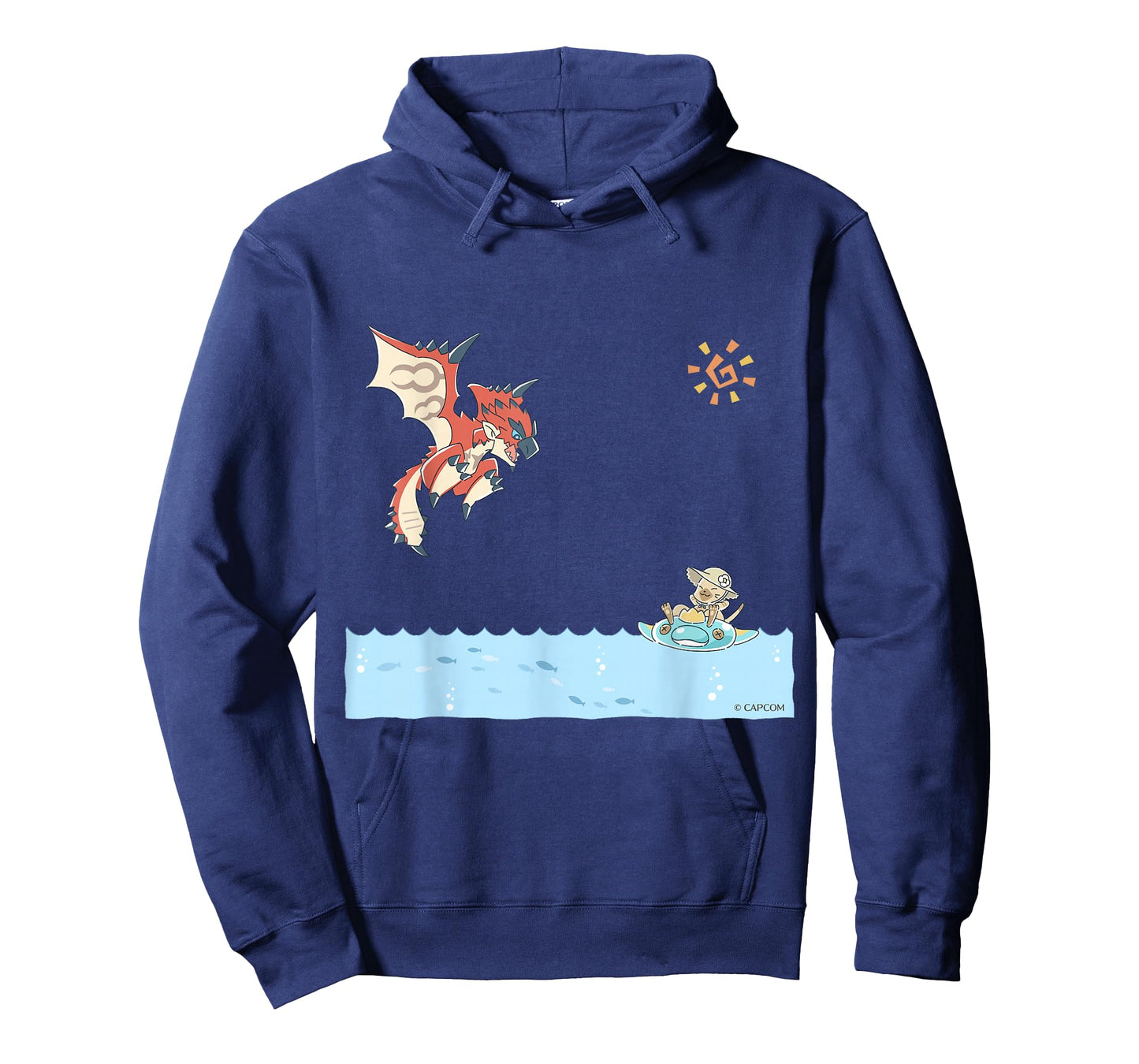 Monster Hunter Rathalos & Swimming Felyne T-Shirt