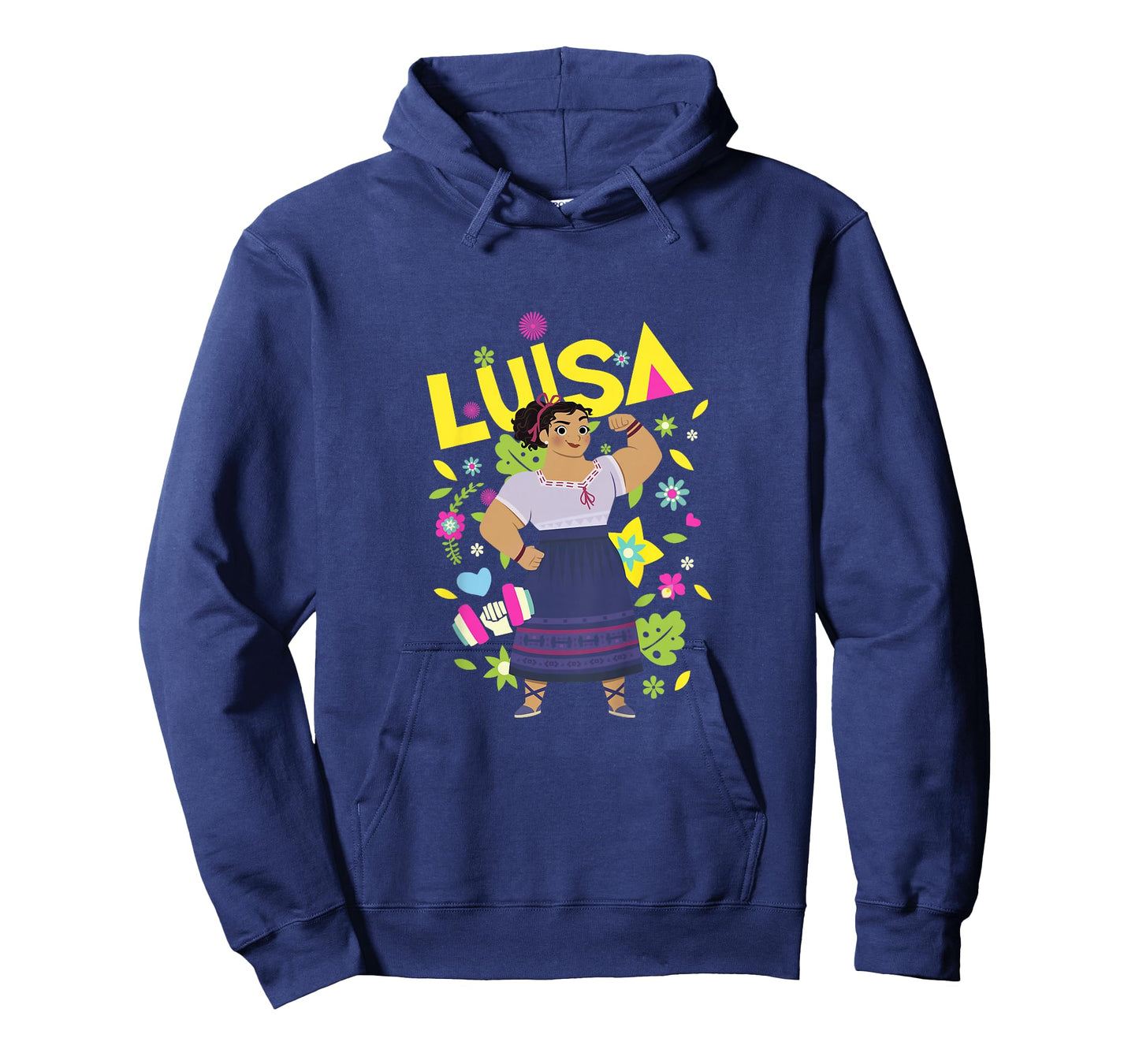 Kids Disney Encanto Luisa Strong Woman Floral Toddler Youth T-Shirt