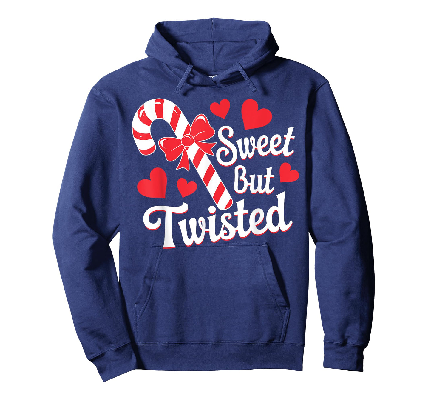 Sweet But Twisted Funny Christmas Candy Cane Xmas Holiday T-Shirt