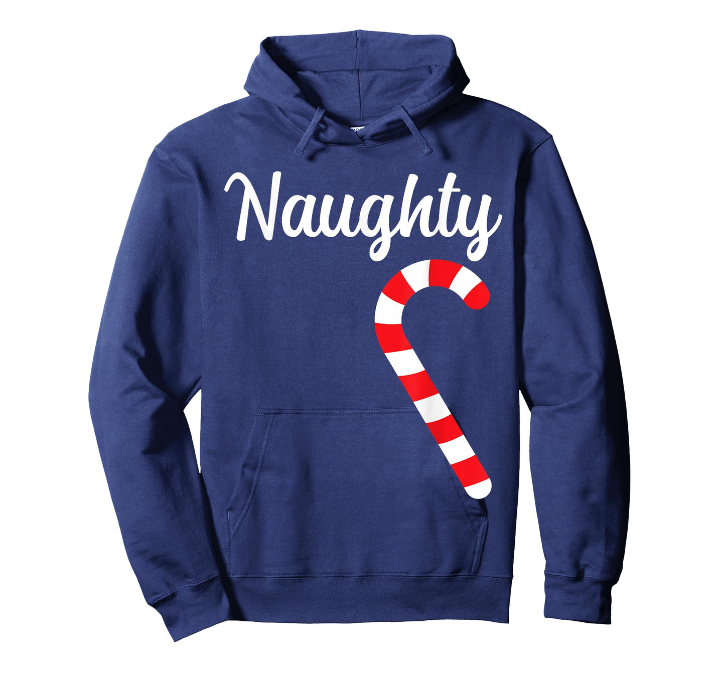 Matching Naughty and Nice Couples Christmas Pajamas T-Shirt