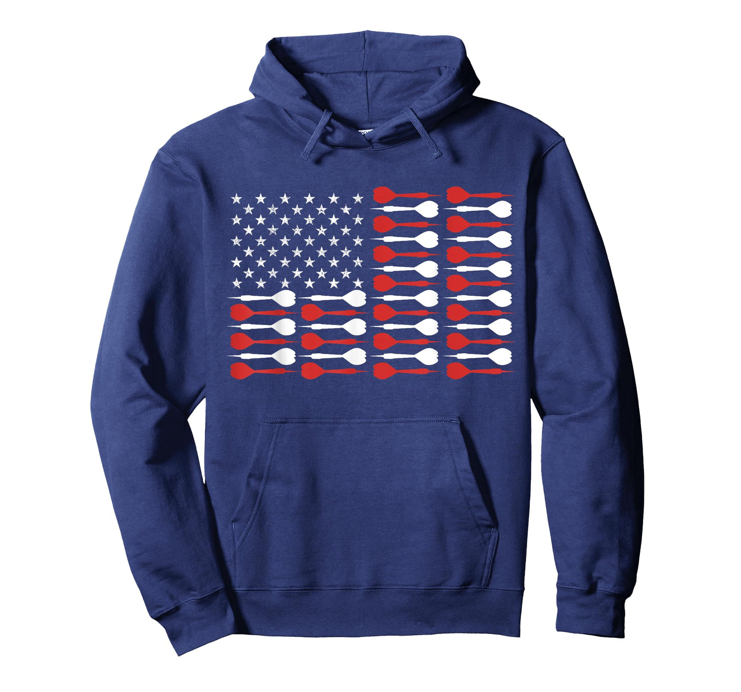 American Flag Darts Vintage US Patriot Dart Player Gift Women Men T-Shirt