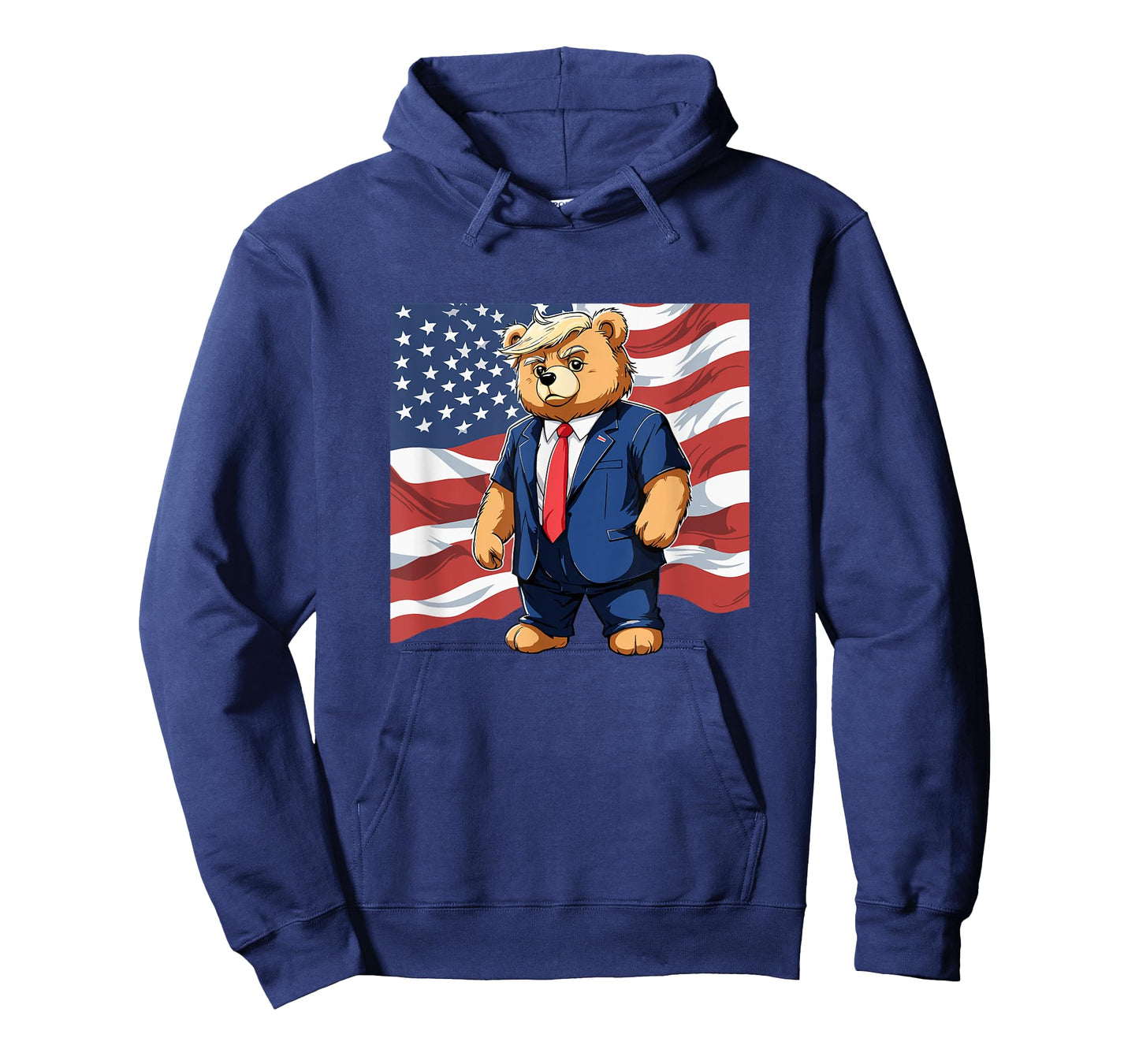 Trump Teddy Bear USA Flag Patriot Supporter T-Shirt