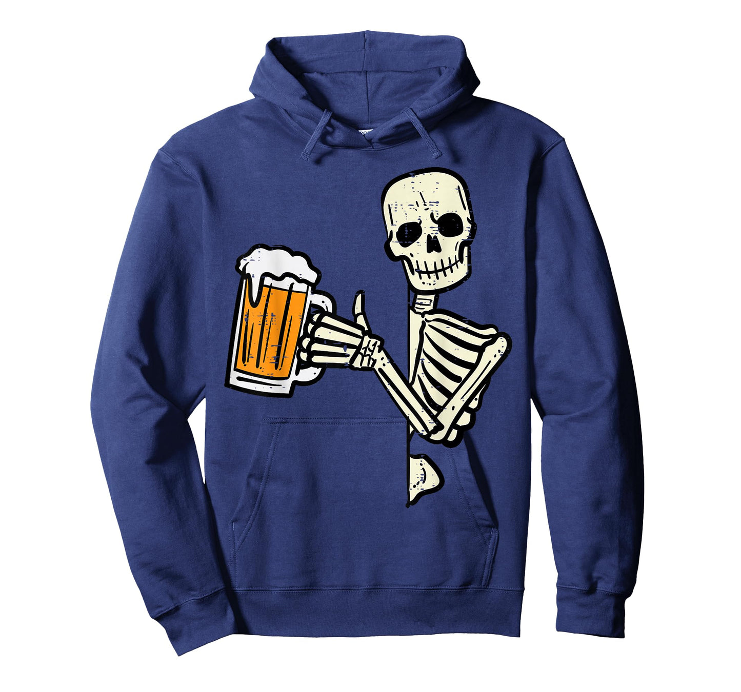 Halloween Skeleton Dad Funny Lazy Skull Costume Party Men T-Shirt