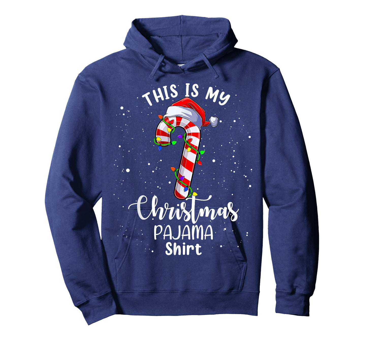 This Is My Christmas Pajama Shirt Candy Cane Kids Boys Girls T-Shirt