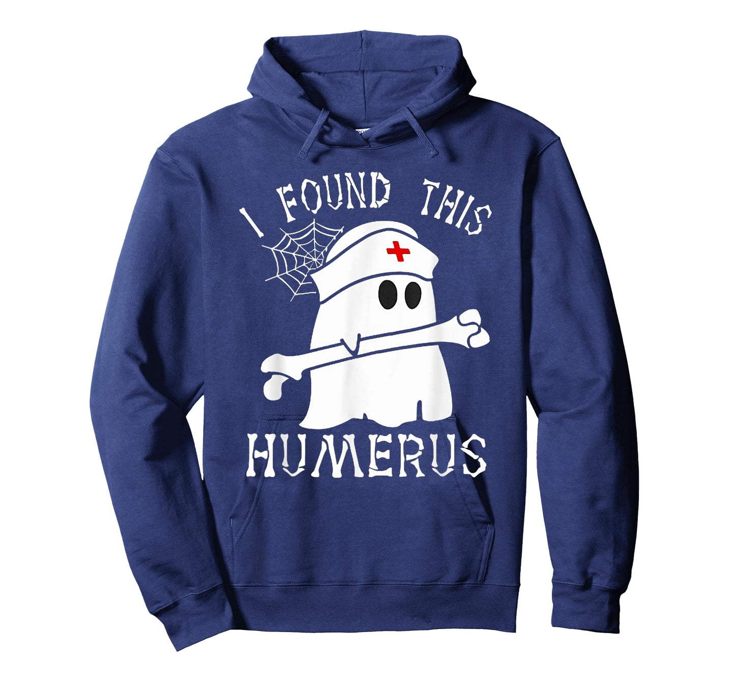 I Found This Humerus Funny Ghost Nurse Halloween T-Shirt