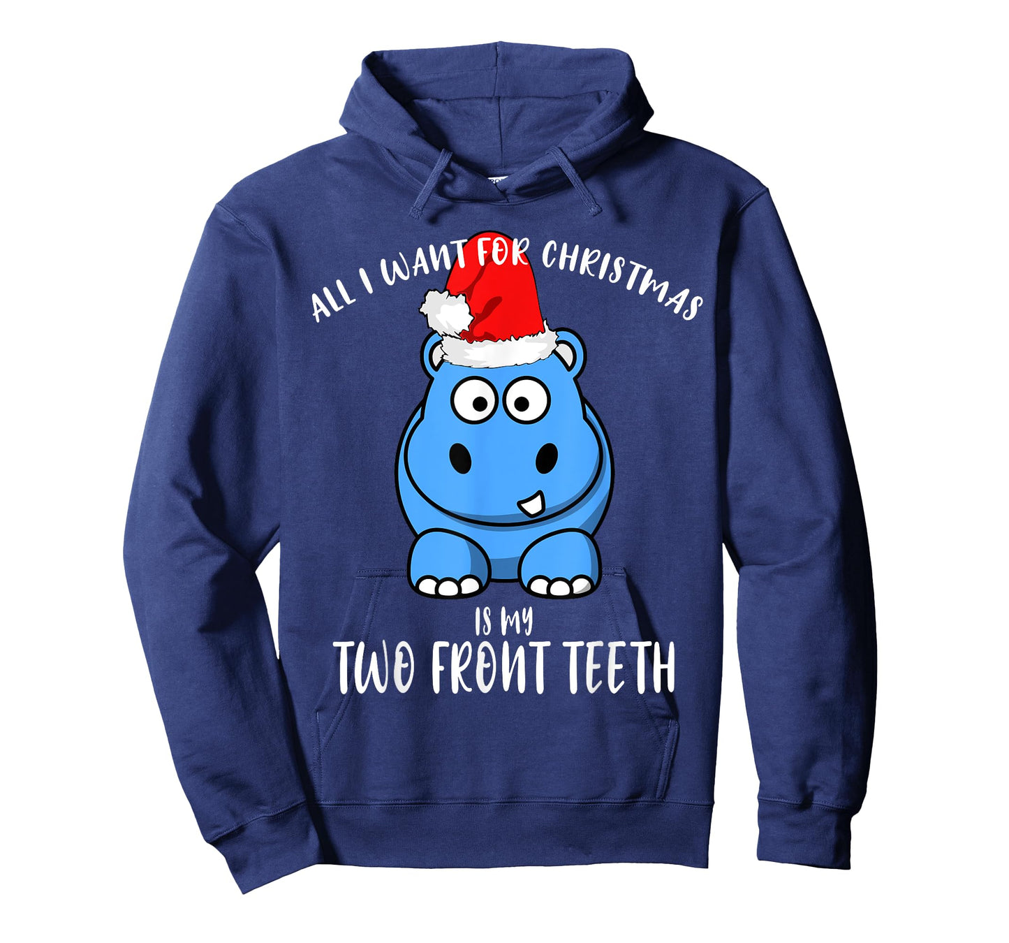All I Want Is My Two front Teeth Christmas gifts for kids T-Shirt