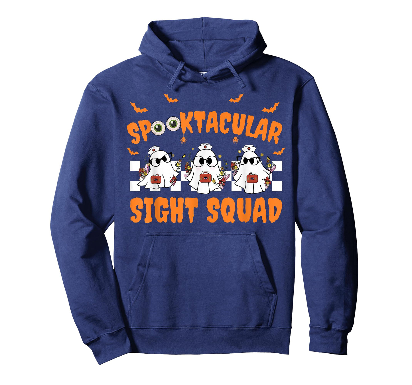 Spooktocular Sight Squad Ghost Halloween Optometry Tech Crew T-Shirt