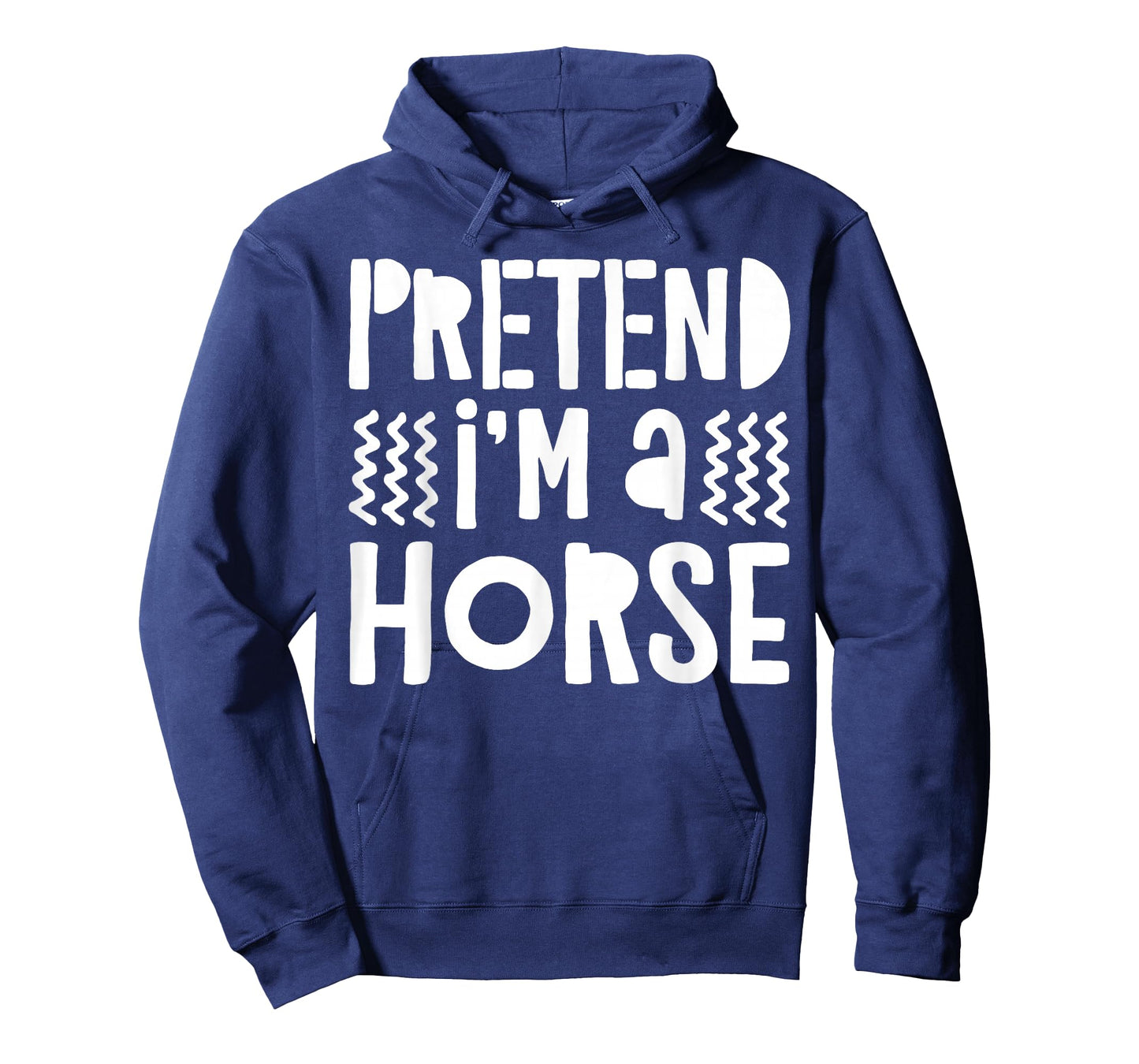 Pretend I'm A Horse Shirt Adult Men Women Kids Horse Costume T-Shirt