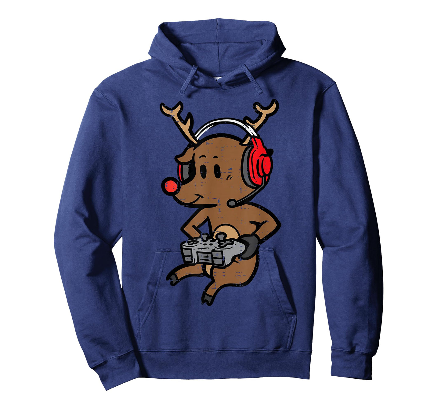 Christmas Gamer Reindeer Xmas Gaming Men Boys Kids Youth T-Shirt