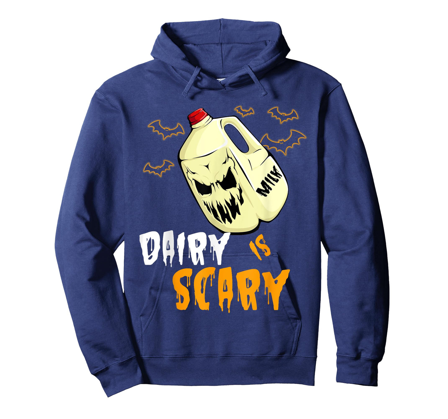 Funny Vegan Halloween Dairy Is Scary Veganism Gift T-Shirt