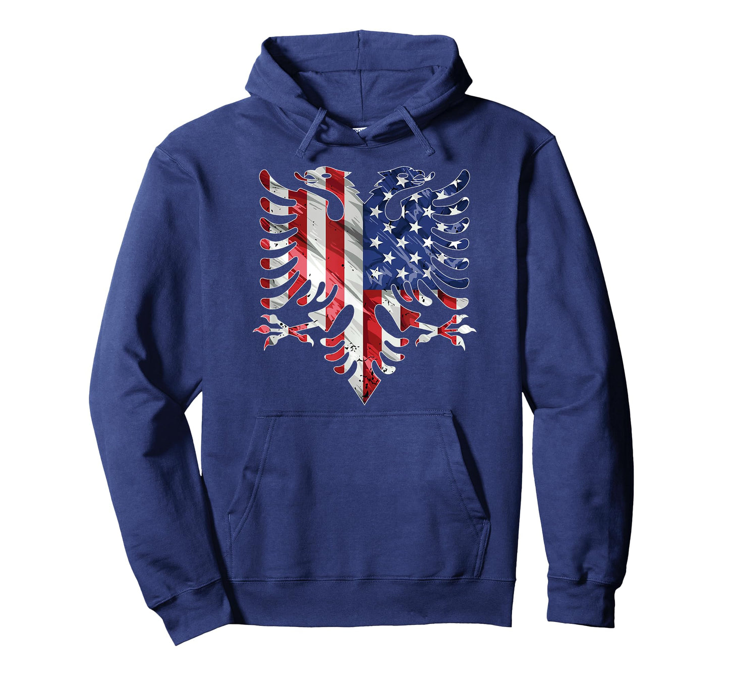 Albanian American Flag Patriotic USA Albania Flag T-Shirt