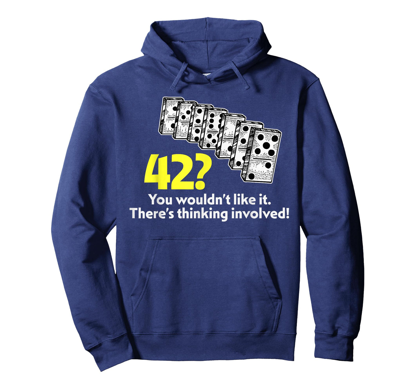 Funny Dominoes Game 42 Forty Two Domino Player T-Shirt