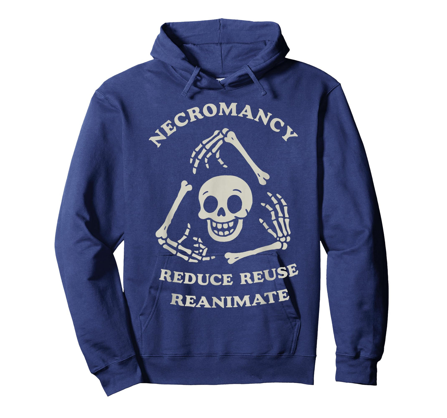 Necromancy Reduce Reuse Reanimate Funny Skeleton T-Shirt