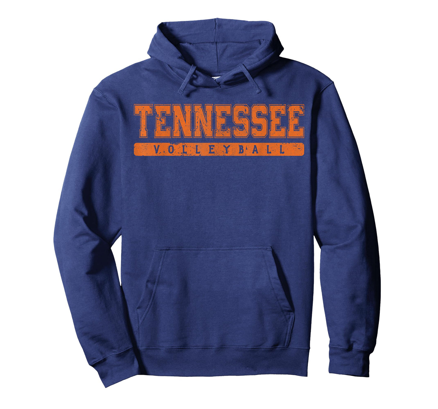 Tennessee Volleyball Orange Vintage Text T-Shirt