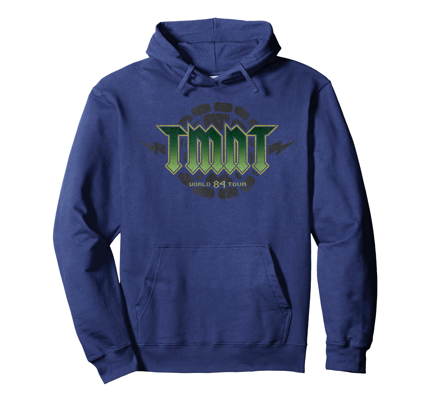 Teenage Mutant Ninja Turtles 1984 World Tour Logo Cartoon T-Shirt