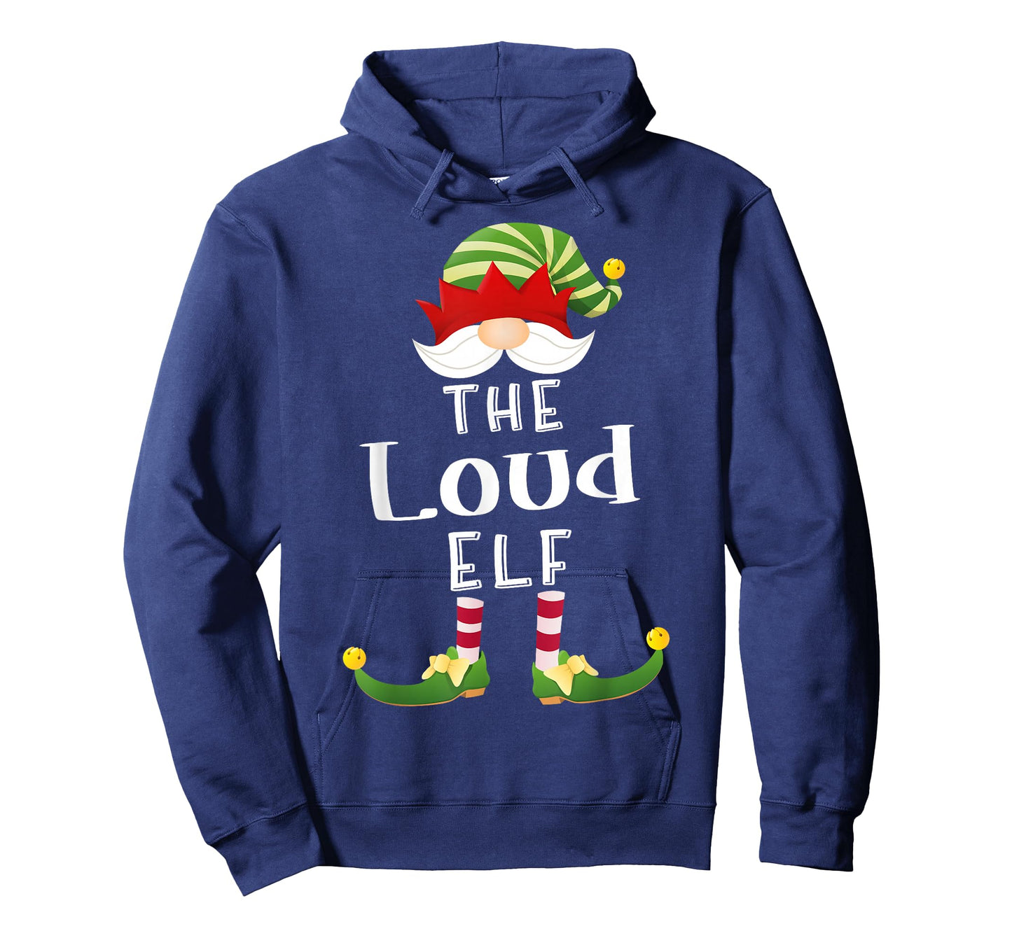 Loud Elf Group Christmas Funny Pajama Party T-Shirt