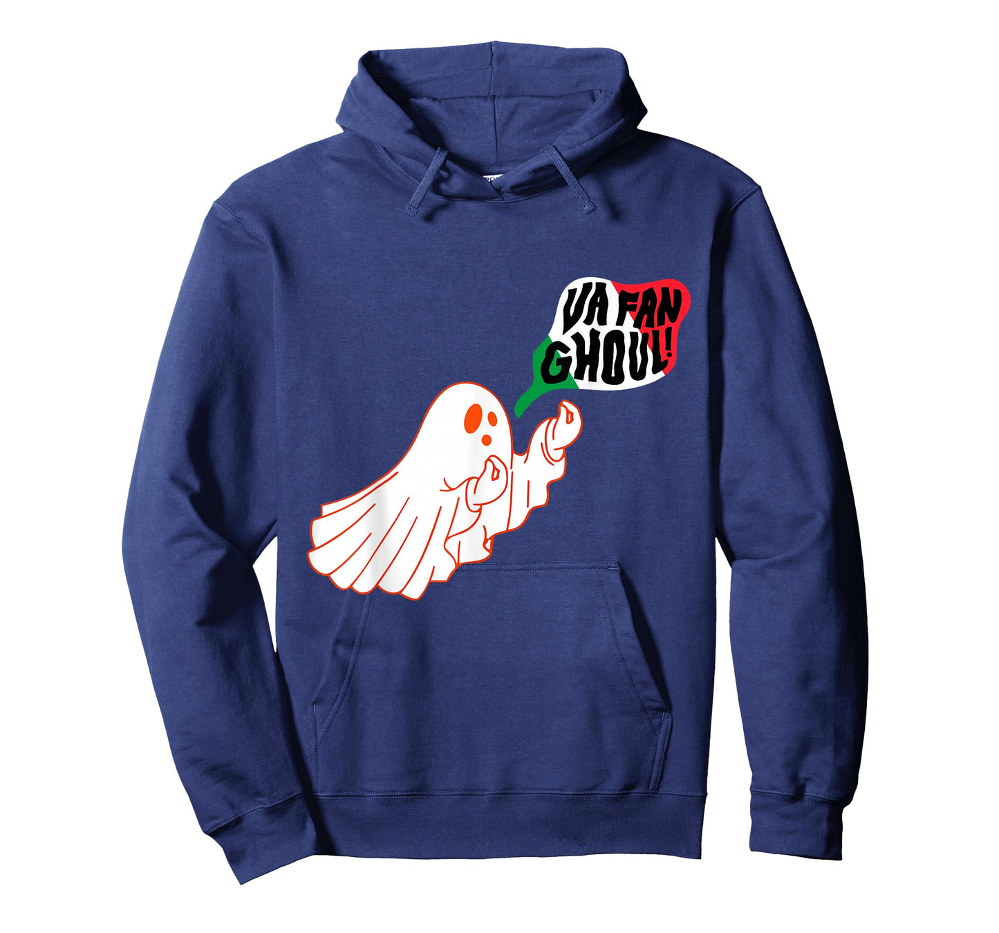 Va Fan Ghoul Italian Halloween Ghost T-Shirt