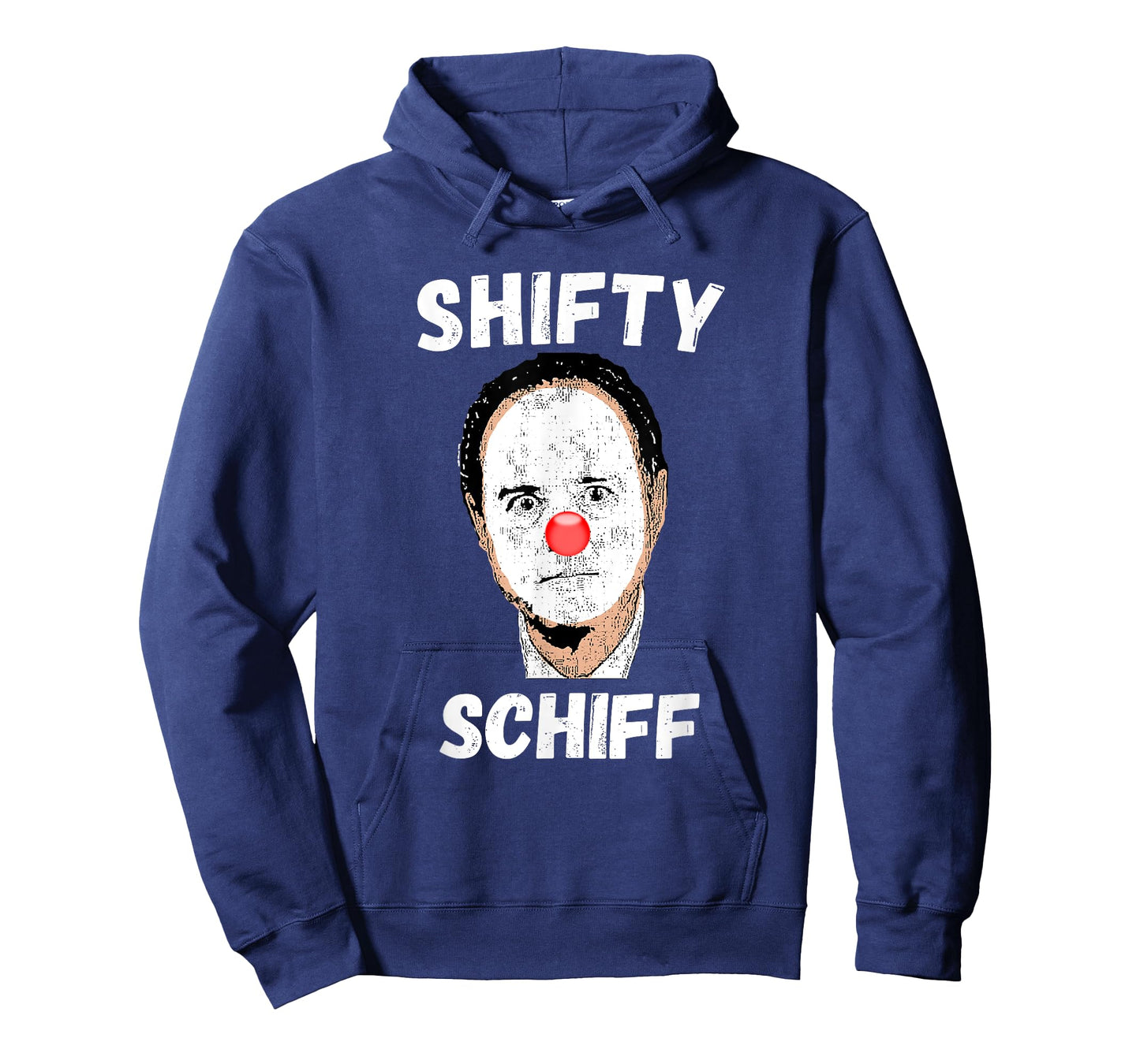 Shifty Schiff, Funny Anti Adam Schiff Clown Face Political T-Shirt