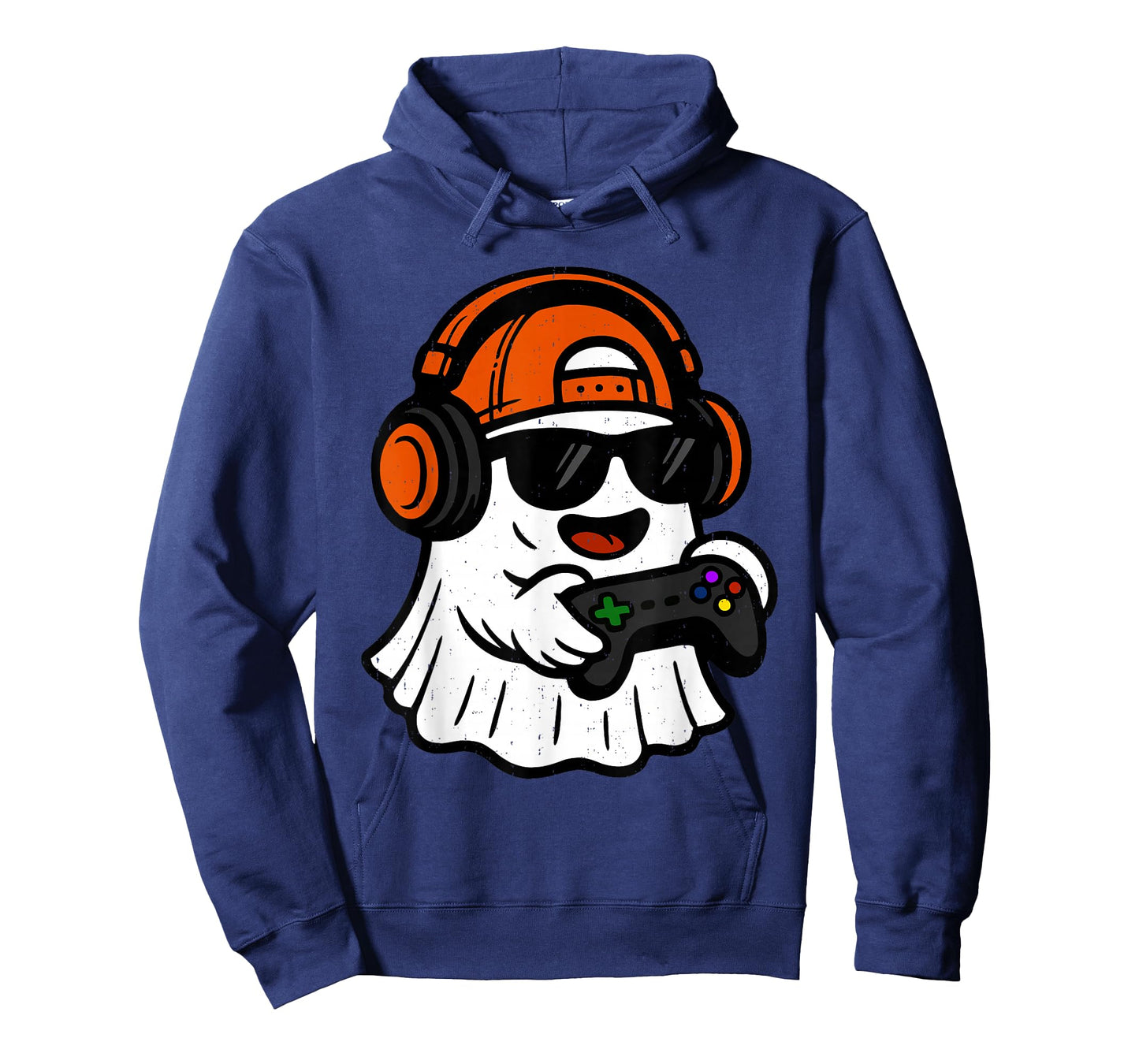 Ghost Gamer Halloween Costume Boo Gaming Spooky Video Game T-Shirt