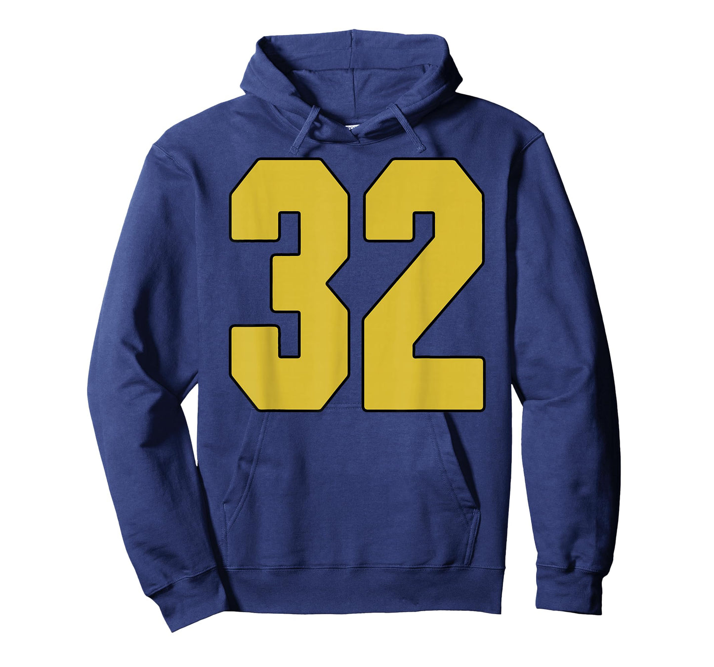 Old Gold Black Number 32 Jersey Player Uniform #32 T-Shirt