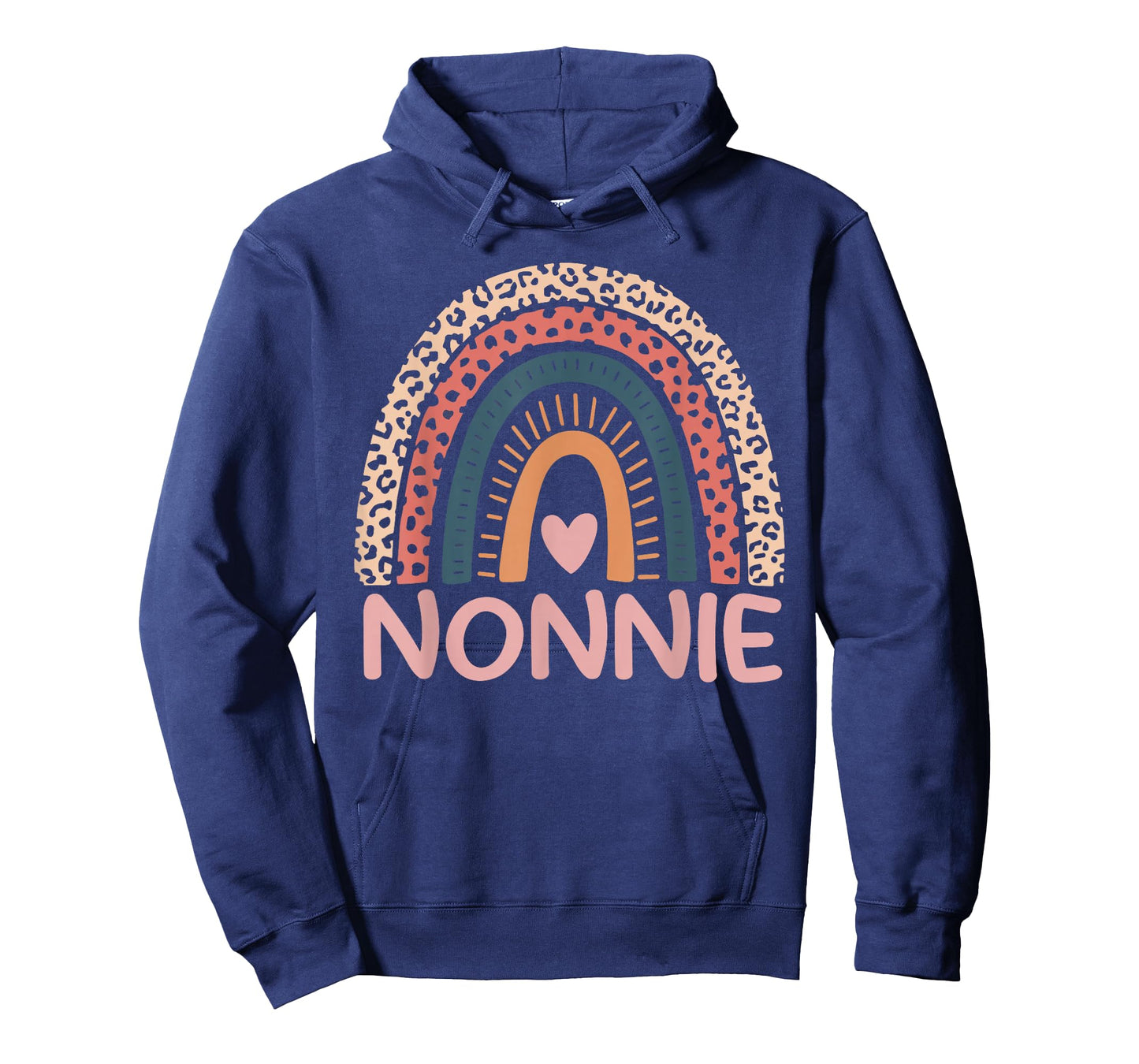 Nonnie Rainbow Leopard Mothers Day T-Shirt